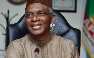 Breaking: El-Rufai Arrives EFCC Office Under Tight Security as Protest Erupts