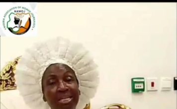 NAWOJ Lagos Names Rev. Mother Esther Ajayi January Iconic Woman for Global Philanthropy