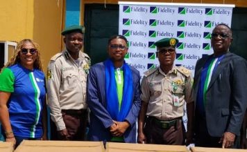 Fidelity Bank Donates Essential Items to Ikoyi Correctional Centre