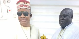 Primate Ayodele Honours Eze Nwokedi with Award for Philanthropy