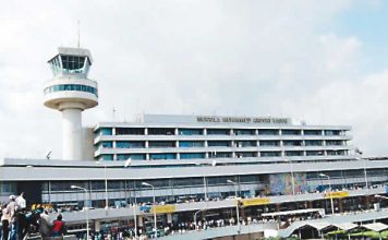 Old Terminal of Lagos’ Murtala Muhammed Airport Ravaged by Fire