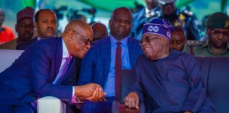 Tinubu Applauds Wike Following APC Triumph in FCT Polls