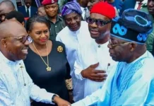 Breaking: Tinubu Holds Another Meeting with Fubara, Wike