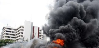 Chaos Erupts at Bayelsa Secretariat Following Bomb Blast