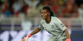 “Chiamaka Nnadozie Flags Tough Zambia Challenge as Super Falcons Pursue WAFCON 2026 Glory”