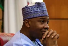 Saraki Lifts the Veil on PDP’s Internal Rift