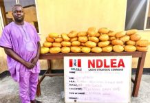 Ex-Lagos council chief arrested as NDLEA recovers illicit drugs in baby diapers