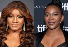Omotola Jalade Clarifies Relationship With Genevieve Nnaji
