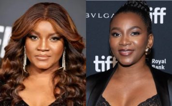 Omotola Jalade Clarifies Relationship With Genevieve Nnaji