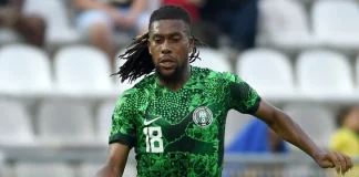 Alex Iwobi Reacts to Red Card, Commends Super Eagles Newcomers
