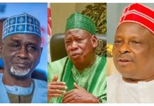 Kano Politics Heats Up: Rabiu Musa Kwankwaso, Abdullahi Ganduje, Ibrahim Shekarau in 2027 Race