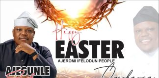 Hon. Francis Barthlomew Chima (OmoBarca) Felicitates Ajeromi Ifelodun Constituency on Easter Celebration