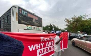 VIDEO: ADC Supporters Take to Abuja Streets as Obi, Atiku, Kwankwaso Expected to Join