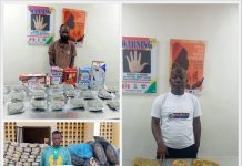 NDLEA intercepts cocaine, loud in food flasks, snacks, arrests fashion designer, others
