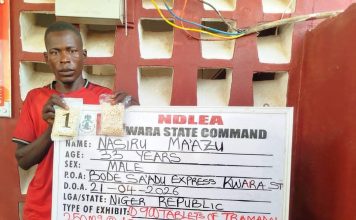 NDLEA intercepts terror drug ‘captagon’ in Kwara as bizman excretes 45 cocaine wraps