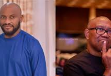 Yul Edochie Shares Thoughts on Peter Obi’s Political Struggles