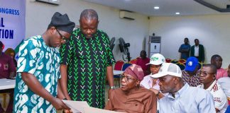 Lagos APC Chairman, Ojelabi Oversees Presentation of Presidential Primary Results
