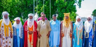 Traditional Rulers Praise Tinubu, AbdulRazaq After APC Primary Victory