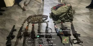 DSS, Nigerian Army Storm Suspected ESN Hideouts In Enugu, Recover Weapons