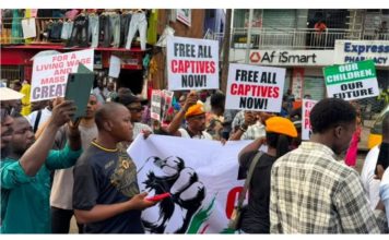 Lagos Protest Erupts Over Hardship, Insecurity, Demand for Better Governance