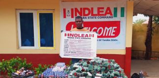 Large opioids consignments intercepted in Taraba as NDLEA arrests 75-year-old in Ebonyi
