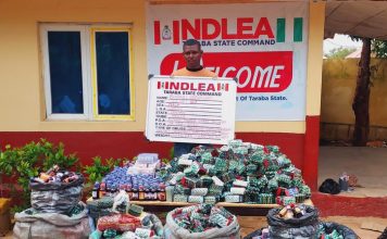 Large opioids consignments intercepted in Taraba as NDLEA arrests 75-year-old in Ebonyi