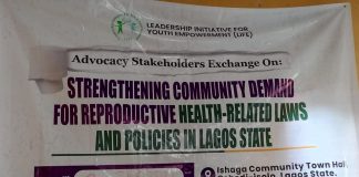 LIFE Advocates Stronger Community Support for Reproductive Health Laws in Lagos