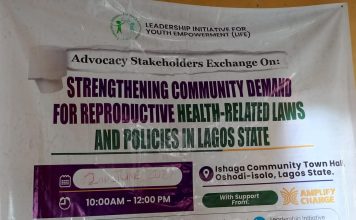 LIFE Advocates Stronger Community Support for Reproductive Health Laws in Lagos