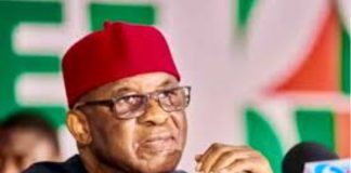 David Mark-Led Faction Protests at Federal High Court Over ADC Crisis