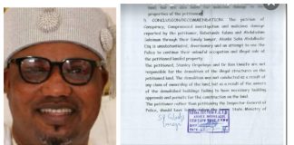 IGP Report Clears Businessman, Recommends Prosecution of Ogun Monarch, Others Over Ajah Land Dispute