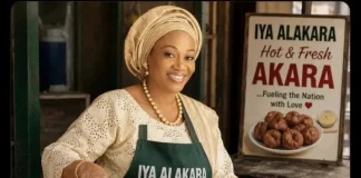 Tinubu’s Media Team Faces Mixed Reactions After Posting AI Image Of First Lady Selling Akara