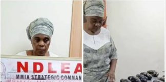 NDLEA Intercepts 13kg Cocaine Concealed In Plantain Peels, Arrests Nigerian-British Grandmother