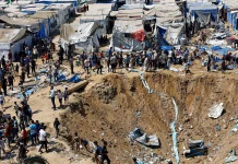 Gaza Hospital Warehouses Damaged in Israeli Airstrikes