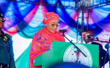 First Lady Leads Campaign for Better Nutrition and Healthy Feeding